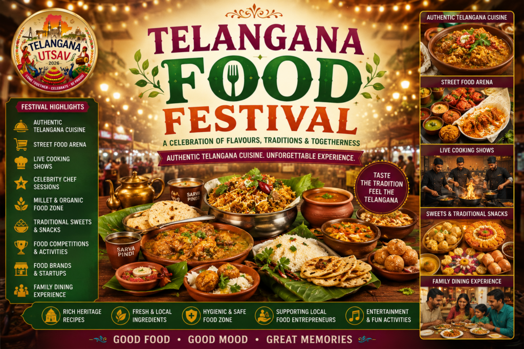 Telangana food festival with regional cuisine